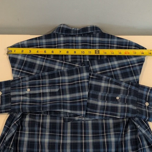 J. Crew Men's Large Slim Untucked Flex Washed Long Sleeve Shirt Style #BI051 - Picture 14 of 15